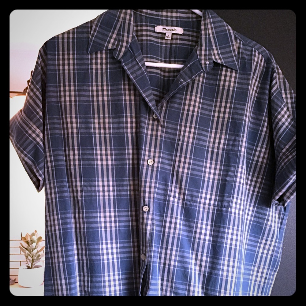 Madewell button up courier shirt